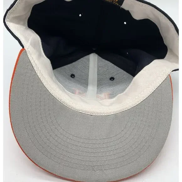 Vintage Roxxi Caps Pro Model 7 5/8 Fitted Auburn University AU Oklahoma USA - Picture 5 of 6